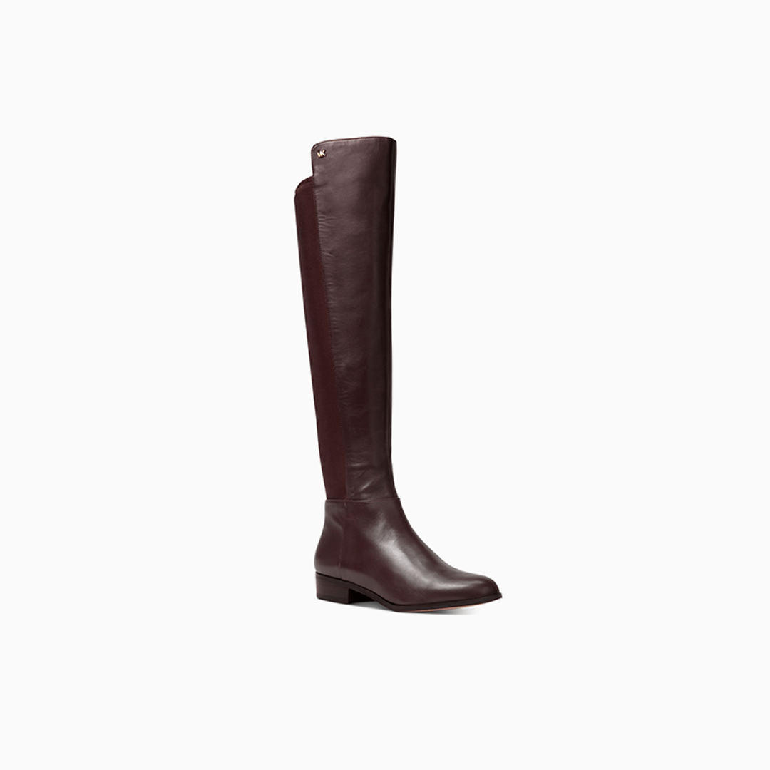 Michael Kors Bromley Brown Leather Riding Boots – ONLYBRANDSJO