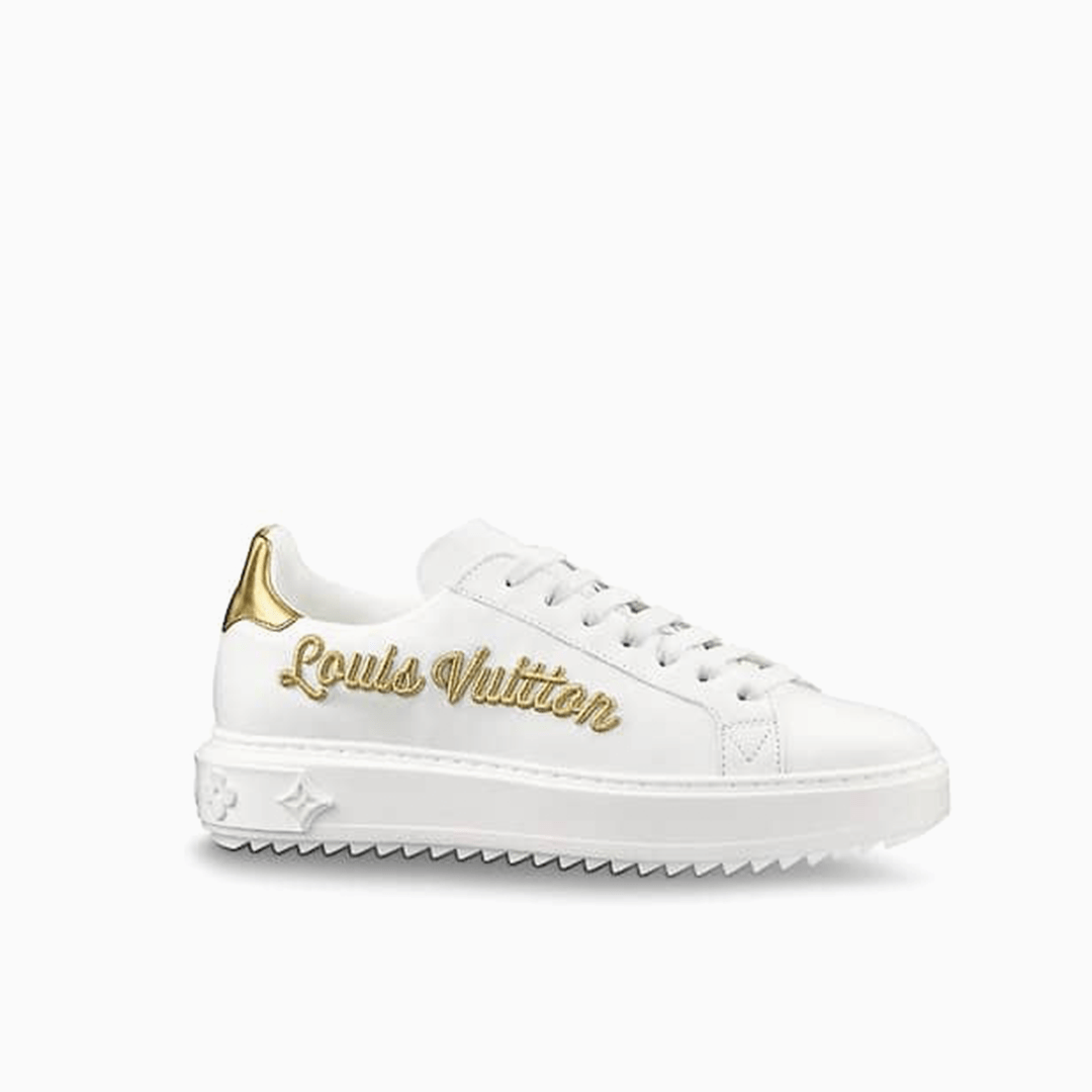Louis Vuitton Gold TIME OUT TRAINERS