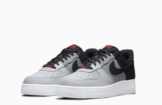 Nike Air Force 1 Smoke Grey Nike AF1 Black Grey Nike Grey Black Sneakers Air Force 1 Low Smoke Grey