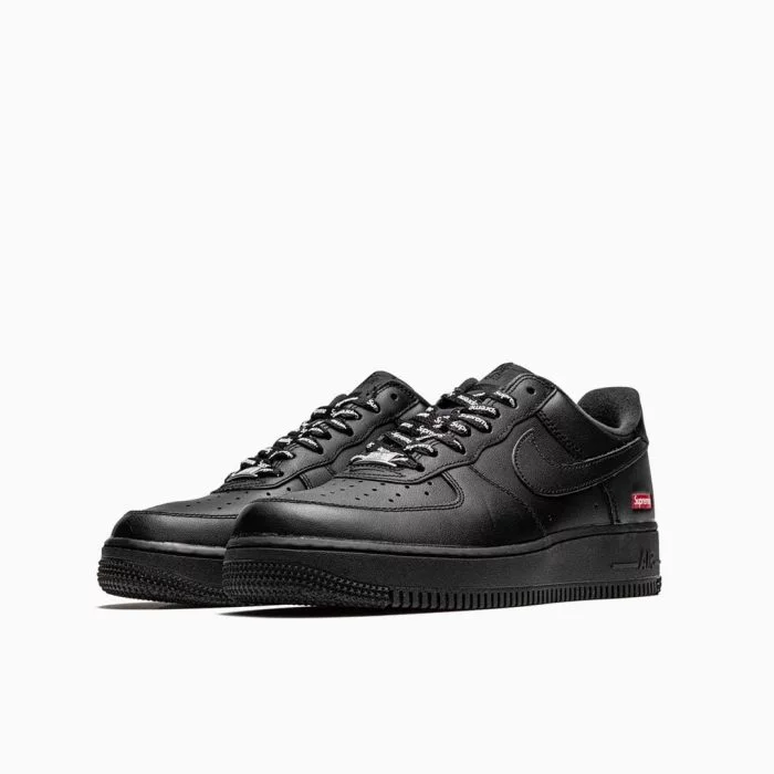 Nike Air Force 1 Supreme Jordan Supreme Box Logo Air Force 1 black Nike Supreme sneakers Lifestyle Nike sneakers