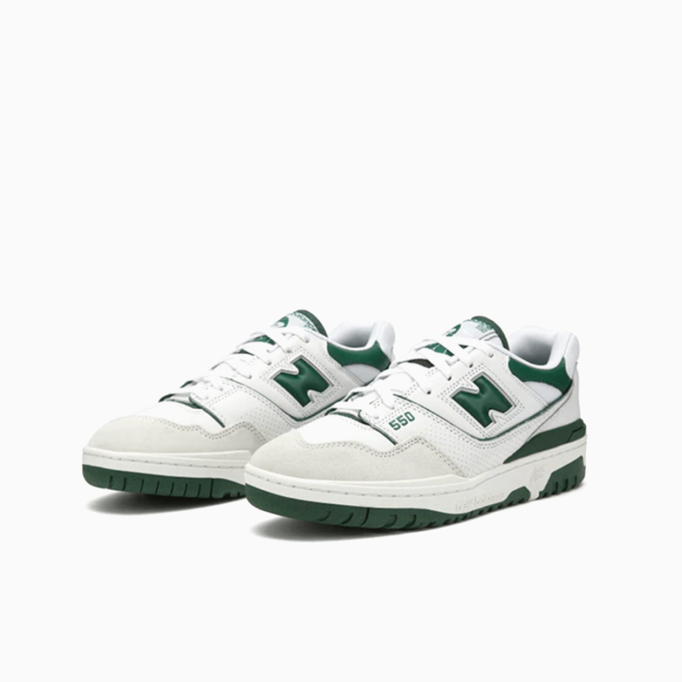 حذاء New Balance 550 أبيض أخضر