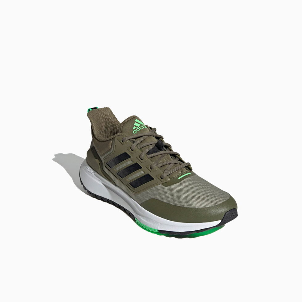 olive green adidas running shoes