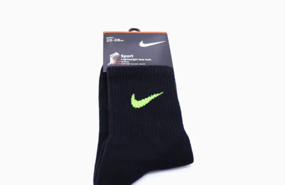 Nike Lightweight Less Bulk Black Socks