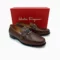 Ferragamo Leather Moccasins Italian Designer Moccasins Luxury Men’s Brown Shoes Ferragamo Men’s Footwear