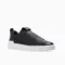Balmain Black White Sneakers Balmain Suede Leather Sneakers Balmain Designer Footwear Luxury Contrast Sneakers Balmain Casual Shoes