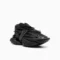 Balmain Black Sneakers Balmain Designer Sneakers Balmain Luxury Streetwear Shoes Full Black Designer Sneakers Balmain Casual Footwear