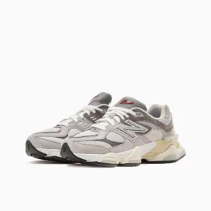 The New Balance 9060 Classic Grey merges classic New Balance elegance with a futuristic 9060 silhouette. Featuring ABZORB + SBS cushioning, a suede-and-mesh upper, and the signature grey tone — it’s the perfect blend of heritage and innovation. Available now at OnlyBrandsJO.