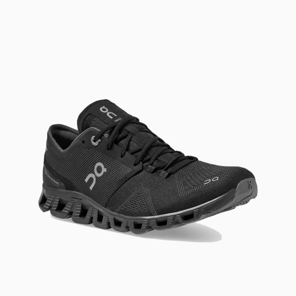 ON Running Cloud X Shoes Black Shoes - ONLYBRANDSJO