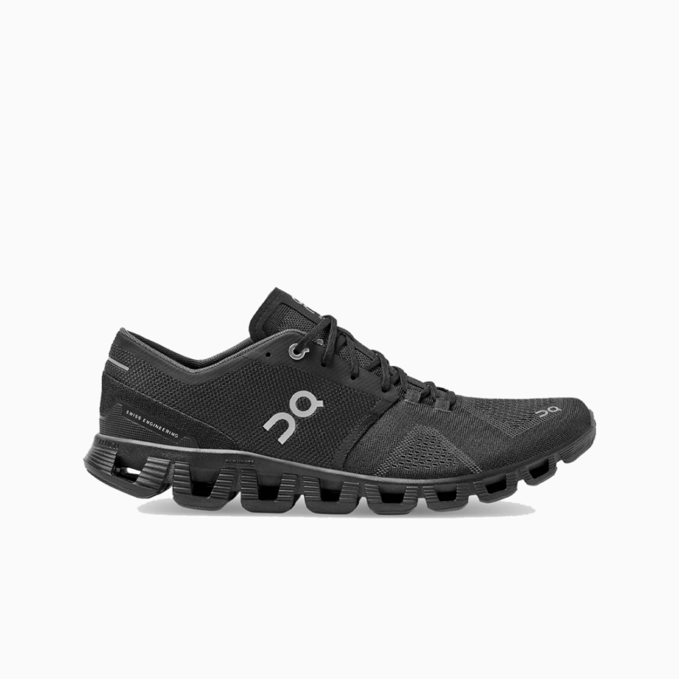ON Running Cloud X Shoes Black Shoes - ONLYBRANDSJO