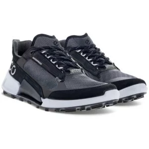 ECCO Biom C4 Black ECCO Golf Shoes Men ECCO Waterproof Golf Sneakers Ecco Biom Golf Black Men’s ECCO Golf Footwear