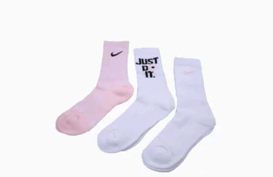 Nike Just Do It Set Of 3 Tall Socks
