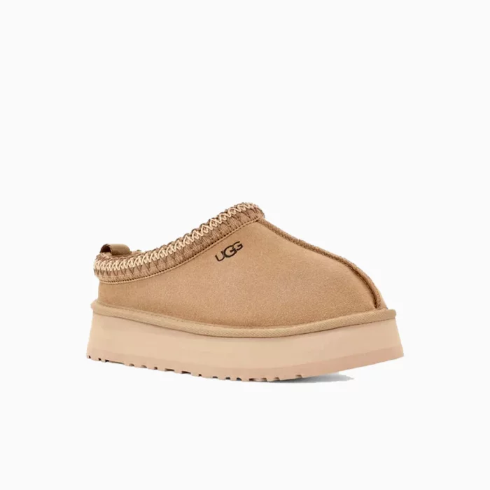 Yellow UGG Tazz slippers UGG Tazz platform Cozy UGG footwear Women’s UGG shoes Jordan Warm tone UGG sneakers