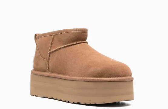 UGG Ultra Mini Jordan UGG brown platform boots UGG women’s suede boots Lifestyle UGG footwear UGG platform ankle boots