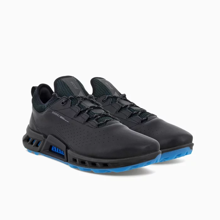 ECCO Biom C4 ECCO Golf Biom C4 Black Biom C4 Waterproof Shoes ECCO Active Black Sneakers ECCO Men’s Performance Shoes