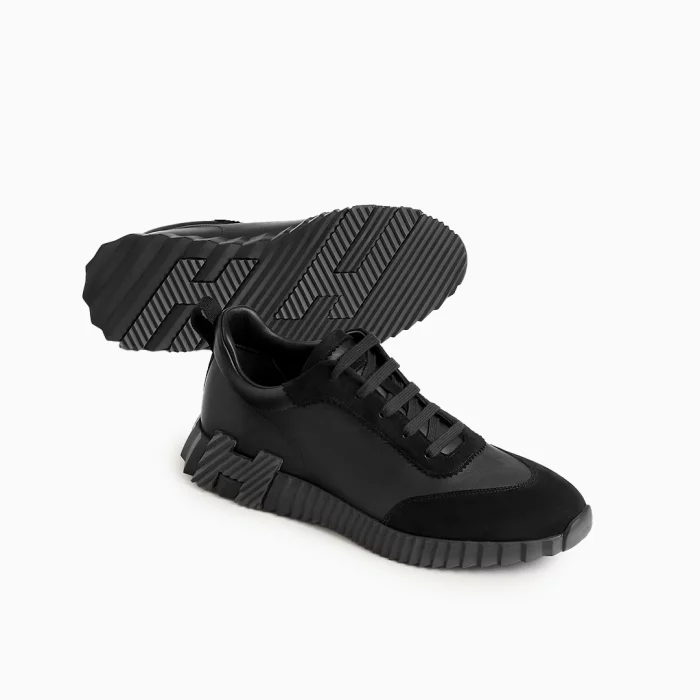 Hermes Bouncing Sneakers Hermes Black Sneakers Hermes Luxury Sneakers Hermes Casual Footwear Designer Sport Sneakers