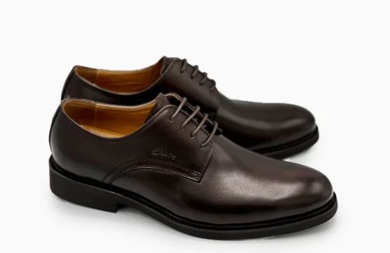 Clarks Brown Leather Shoes Clarks Lace Up Men’s Brown Smart-Casual Shoes Clarks Office Shoes Men’s Leather Lace Up Footwear