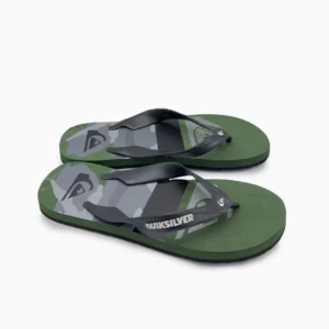 Quiksilver Green Flip Flops Quiksilver Green Sandals Quiksilver Thong Sandals Quiksilver Beach Flip Flops