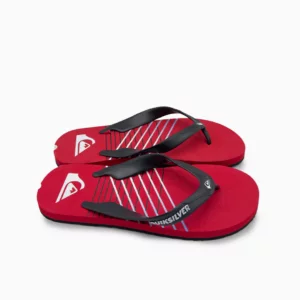 Quiksilver Red Flip Flops Quiksilver Red Sandals Quiksilver Thong Sandals Quiksilver Beach Flip Flops