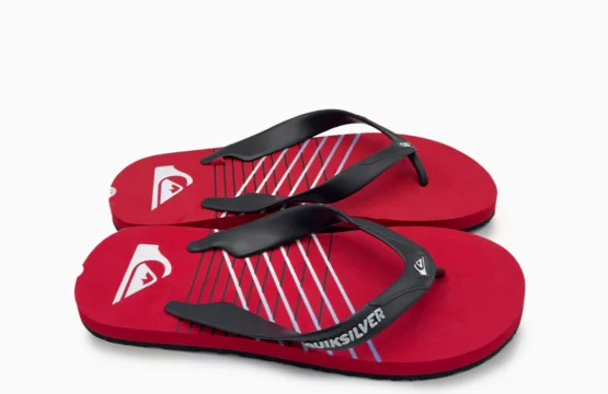 Quiksilver Red Flip Flops Quiksilver Red Sandals Quiksilver Thong Sandals Quiksilver Beach Flip Flops