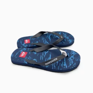 Quiksilver Navy Flip Flops Quiksilver Navy Sandals Quiksilver Thong Sandals Quiksilver Beach Flip Flops