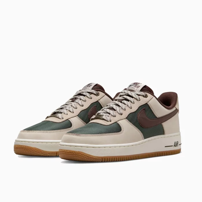 Lifestyle Nike sneakers Retro Nike Air Force 1Nike Air Force 1 Jordan Air Force 1 cream sneakers Nike AF1 earth tone shoes