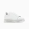 Alexander McQueen White Sneakers McQueen Oversized Sneakers Designer White Chunky Sneakers Alexander McQueen Leather Shoes Luxury White Sneakersv