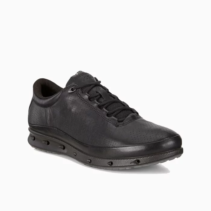 ECCO Cool Black ECCO GORE-TEX Shoes ECCO Waterproof Black Sneakers ECCO Cool Men Shoes Breathable ECCO Black Footwear