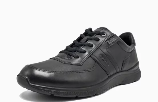 ECCO Irving Black ECCO Irving Men Men’s ECCO Leather Shoes Black ECCO Lifestyle Shoes ECCO Casual Walking Shoes