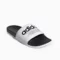 Adilette Comfort White Black adidas Cloud White Slides Adilette Black Logo Slides adidas Comfort Shower Slides White adidas Slides