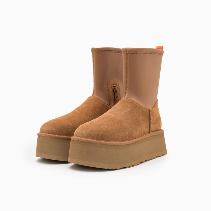 UGG EverAU Jordan UGG platform boots UGG Brown women boots UGG sheepskin platform UGG suede winter footwear