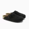 Birkenstock Soft Footbed Black Birkenstock Boston Suede Birkenstock Black Clogs Comfort Suede Birkenstocks
