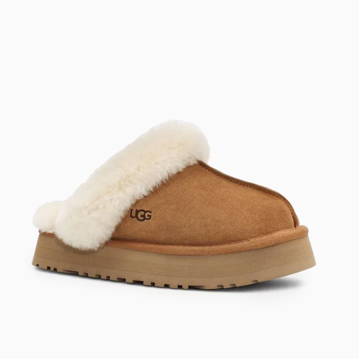 UGG Disquette Jordan UGG platform slippers UGG Chestnut suede shoes UGG women’s slippers Lifestyle UGG footwear