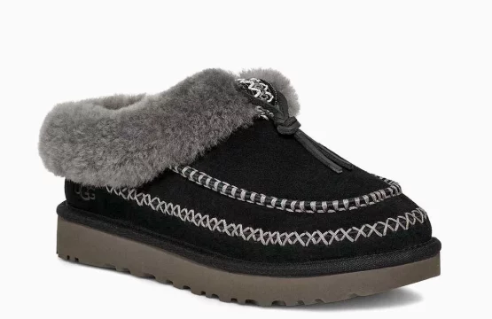 UGG Tasman Jordan UGG alpine slippers UGG black suede slippers UGG winter footwear Lifestyle UGG slippers
