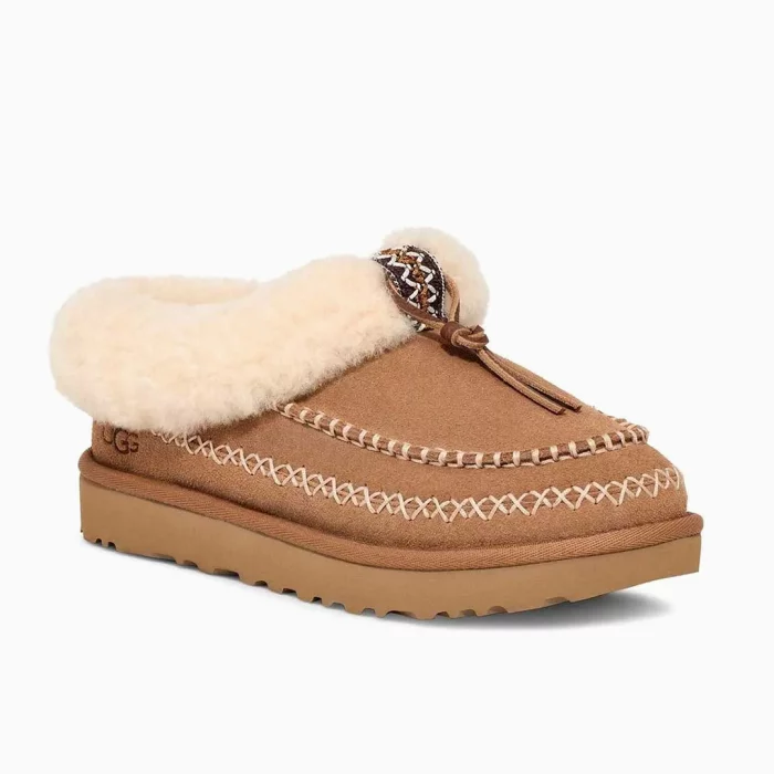UGG Tasman Jordan UGG alpine slippers UGG brown suede slippers UGG men’s winter footwear Lifestyle UGG slippers