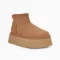 UGG Mini Dipper Jordan UGG brown suede boots UGG zip-up boots UGG women’s ankle boots Lifestyle UGG footwear