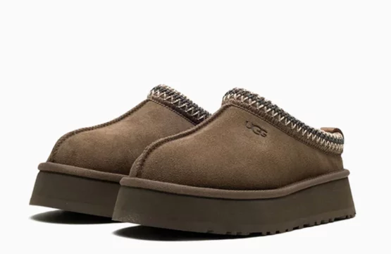 UGG Tazz Jordan UGG platform slippers UGG Brown women shoes UGG suede slippers Indoor outdoor UGG