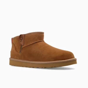 UGG Ultra Mini Zip Jordan UGG snow-resistant boots UGG Brown women’s boots UGG winter platform