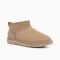 UGG Ultra Mini Jordan UGG beige suede boots UGG women’s short boots Lifestyle UGG footwear UGG mini winter boots