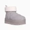 UGG platform boots Jordan UGG gray mini boots UGG Classic Mini women’s Lifestyle UGG platform UGG wool-lined boots