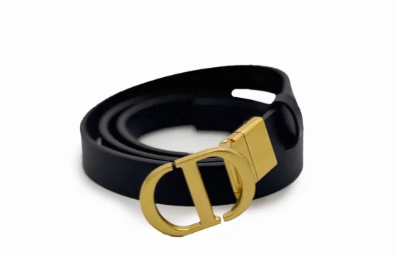 Dior Montaigne Reversible Black Belt