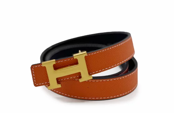 Hermes Swift Epsom Mini Constance H Belt Camel Gold