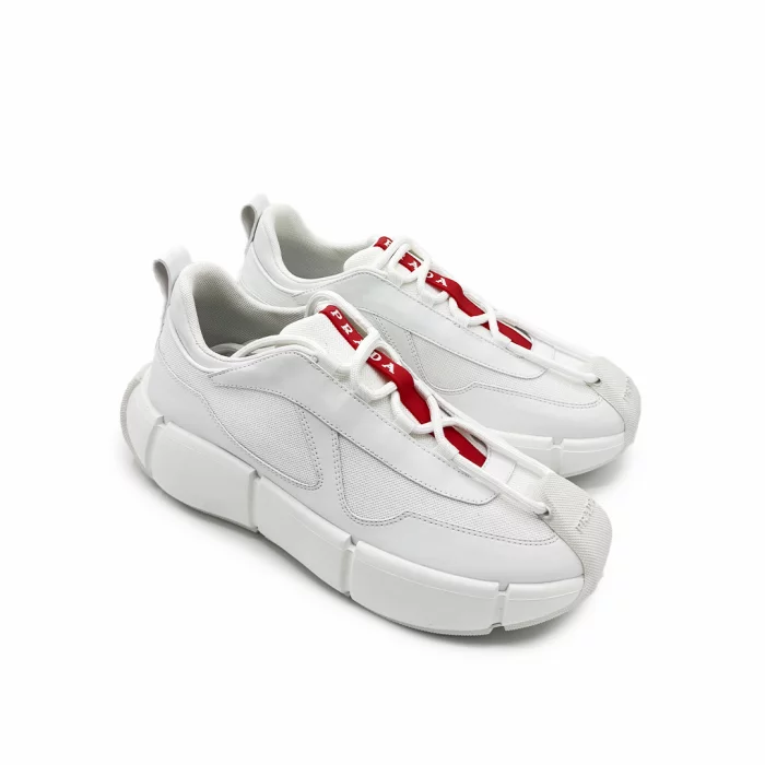 Prada Cloudbust Thunder Sneakers Prada White Chunky Sneakers Prada Technical Sneakers Prada Luxury Sneakers