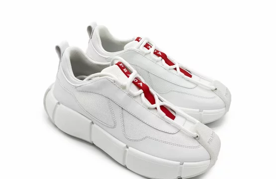 Prada Cloudbust Thunder Sneakers Prada White Chunky Sneakers Prada Technical Sneakers Prada Luxury Sneakers