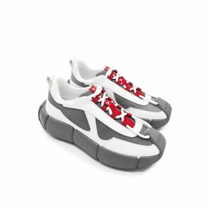 Prada Cloudbust Thunder Sneakers Prada White Grey Technical Sneakers Prada Chunky Sneakers Prada Luxury Sneakers