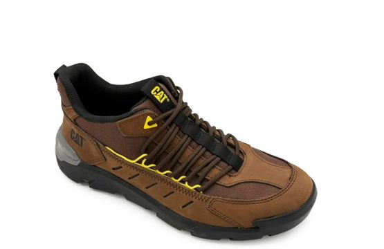 CAT Crail Sport Brown Caterpillar Brown Sport Shoes CAT All Year Shoes Brown Caterpillar Universal Footwear CAT Lifestyle Shoes Brown