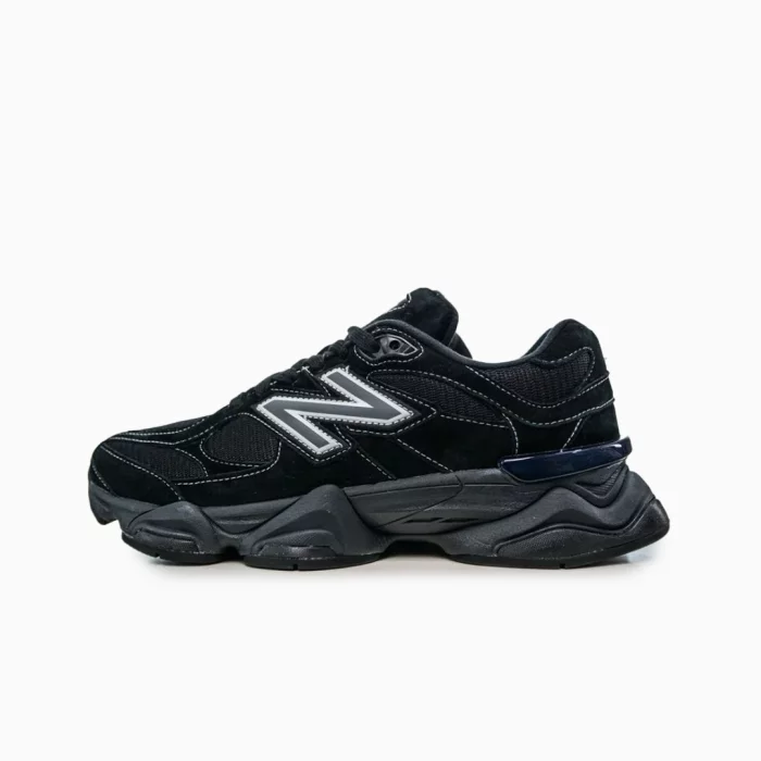NB 9060 black sneakers 9060 all-black edition New Balance 9060 black men sneakers Triple black New Balance lifestyle shoes New Balance 9060 SBS cushioning