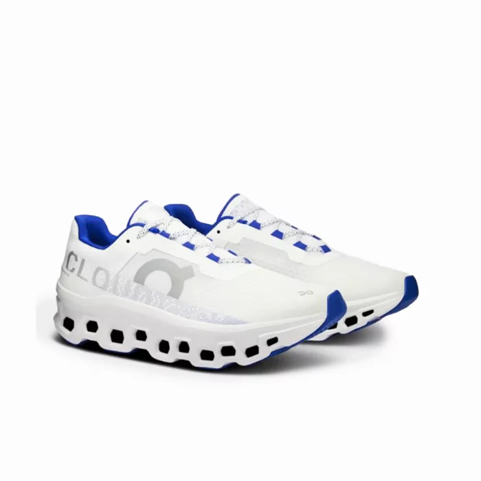 On Cloudmonster LNY Jordan

On Running Lunar New Year edition

On Cloudmonster White Blue sneakers

On Running Helion cushioning shoes