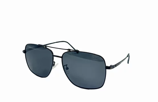 Cartier Black Geometric Sunglasses