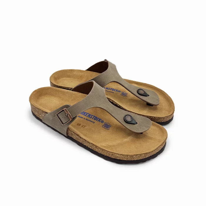 Birko-Flor Grey Gizeh Birkenstock Gizeh Grey Grey Birkenstock Sandals Women’s Gizeh Birko-Flor Birkenstock Toe-Post Grey