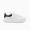 Alexander McQueen White Sneakers McQueen Oversized Sneakers Designer White Chunky Sneakers Alexander McQueen Leather Shoes Luxury White Sneakers